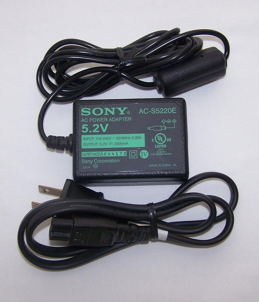 Sony AC-S5220E Replacement AC Adapter 5.2A for Sony Reader