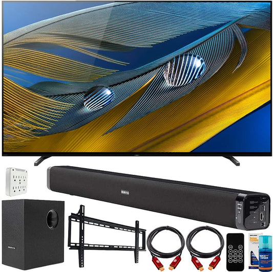 Sony XR55A80J 55" 4K OLED Smart TV Home Theater Bundle