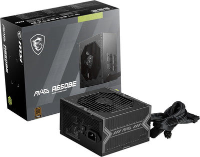 MSI MAG A650BE 650W 80+ Bronze Gaming PSU