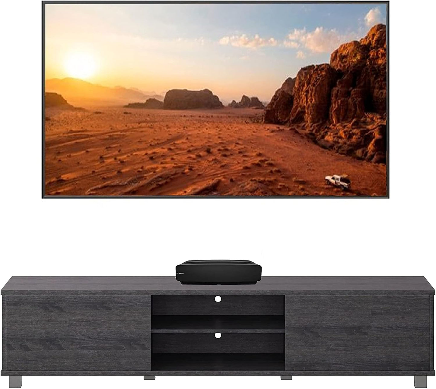 Hisense 120L5G 120-Inch Laser TV Bundle with Screen & Stand