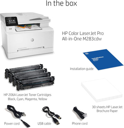 HP M283 cdw Laserjet Pro Color Wireless Printer