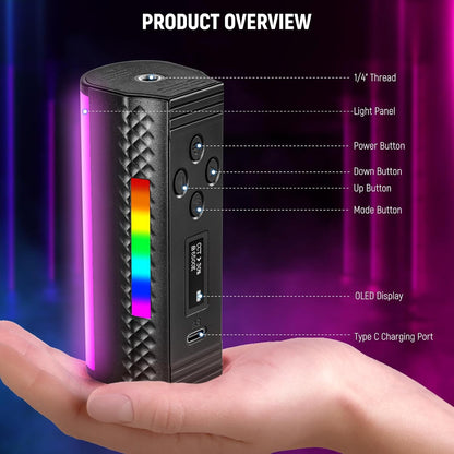 Neewer TL97C RGB Magnetic Handheld LED Light Wand
