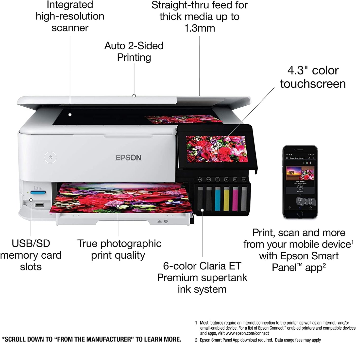 Epson ET-8500 EcoTank Photo Printer
