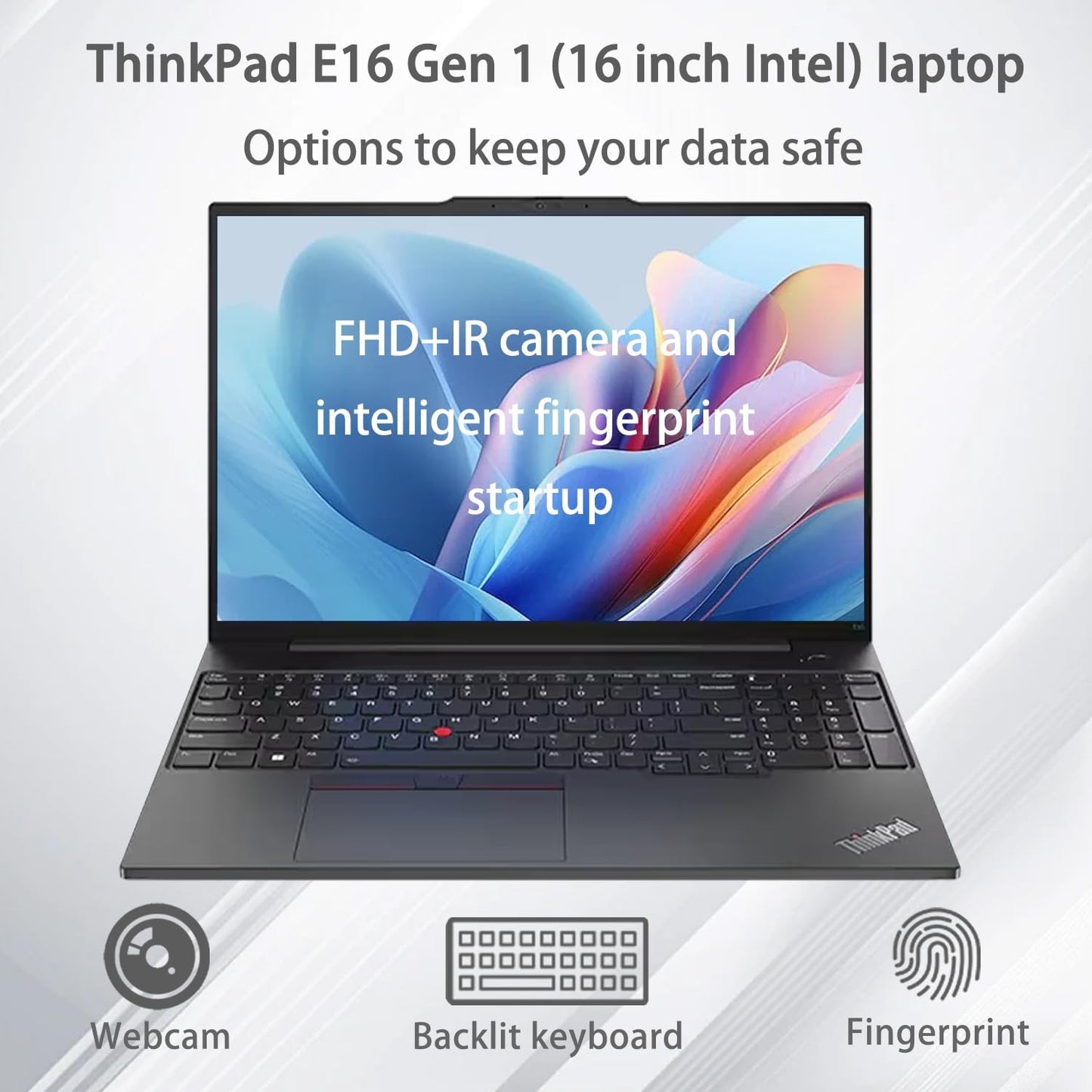 Lenovo ThinkPad E16 Gen1 16" FHD+ i7-1355U 1TB SSD Laptop