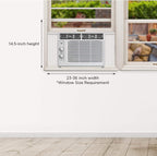 TCL 5WR1-A 5,000 BTU Window Air Conditioner White