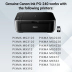 Canon 5207B001 PG-240 Genuine Black Ink Cartridge