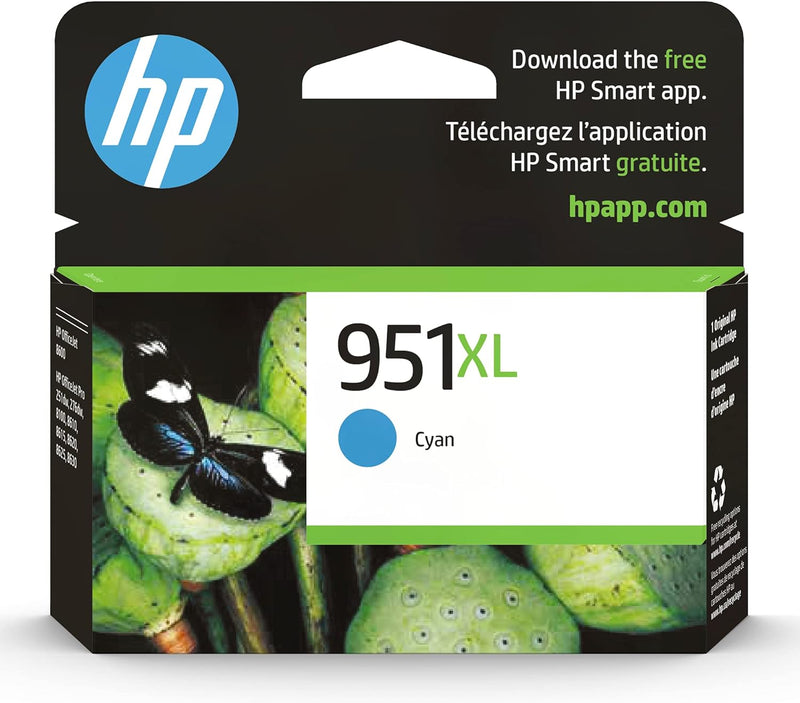 HP CN046AN 951XL Cyan High-yield Ink Cartridge — main product image