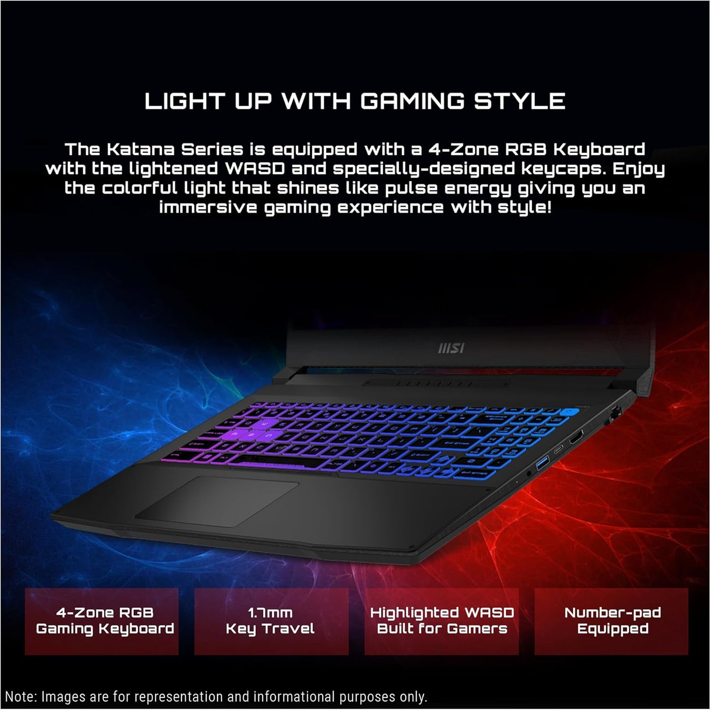 MSI Katana 15 Ryzen 9 RTX 4070 Gaming Laptop
