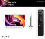 Sony KD55X80K 55-Inch 4K Ultra HD LED Smart Google TV