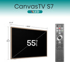 Hisense 55S7N 55-Inch 4K QLED CanvasTV (2024)