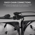 Corsair CO-9050188-WW RS120 120mm PWM Daisy-Chain Fan