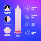 Crown CR-L-L-2100 100-Count Lubricated Latex Condoms