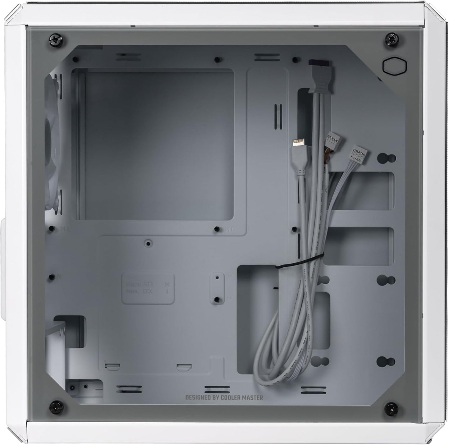 Cooler Master Q300LV2-WGNN-S00 White Micro-ATX Tower Case