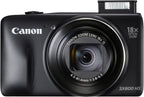 Canon PowerShot SX600 HS 9340B001 16MP Camera - Black