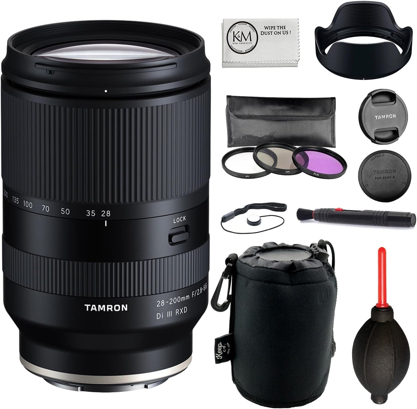 Tamron 28-200mm Sony E All-in-One Zoom Lens Kit
