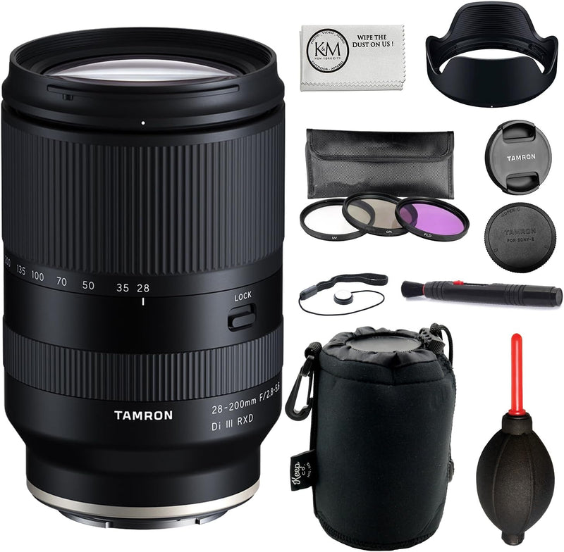 Tamron 28-200mm Sony E All-in-One Zoom Lens Kit — main product image