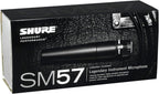Shure SM57LC Instrument/Vocal Microphone Bundle