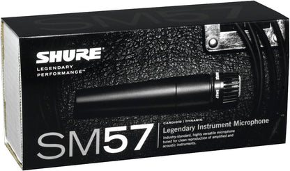 Shure SM57LC Instrument/Vocal Microphone Bundle