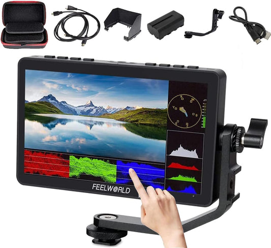 FEELWORLD F5 Pro V4 6" Touchscreen Camera Field Monitor Kit
