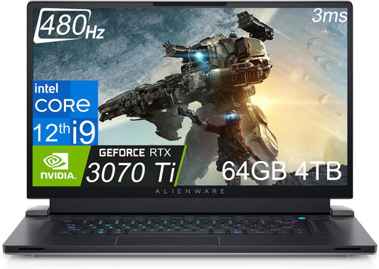 Alienware x17 R2 i9 RTX 3070 Ti 480Hz Gaming Laptop