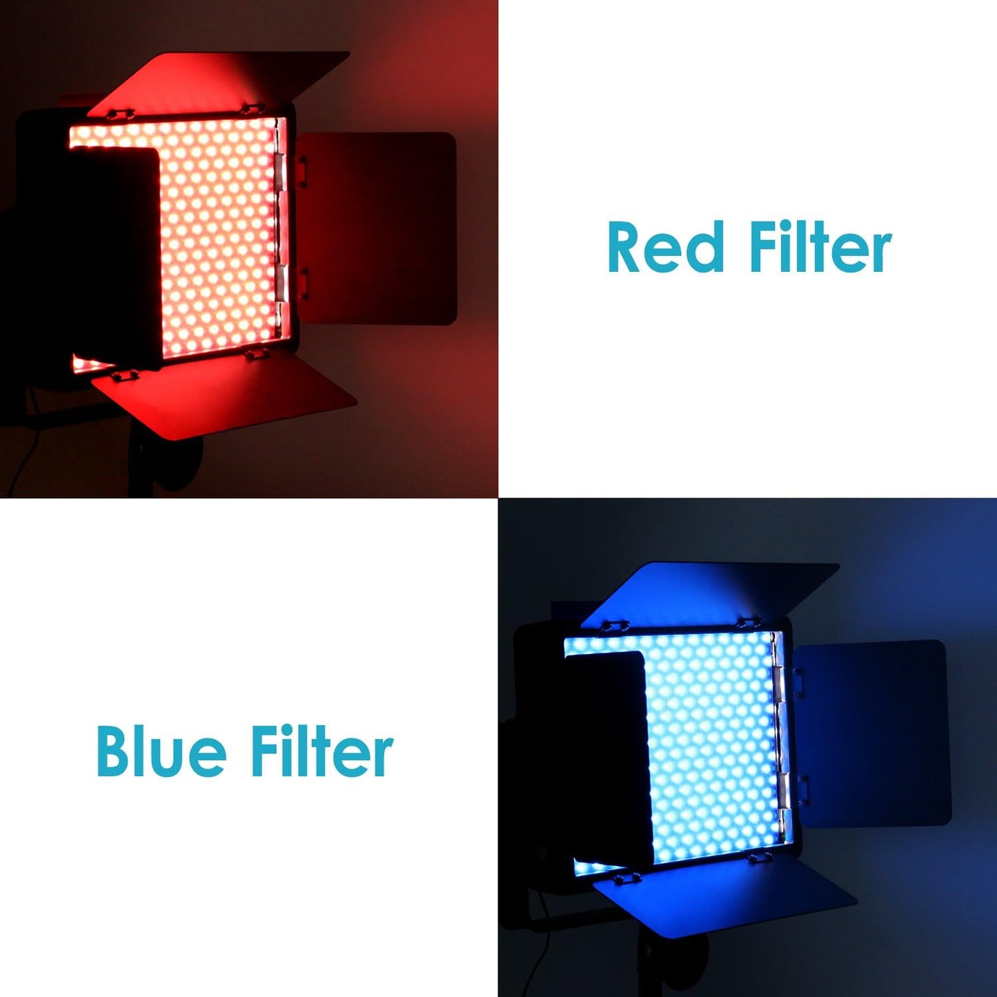 Neewer CF-8 Color Correction Gel Filter 8-Pack