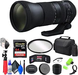 Tamron SP 150-600mm G2 Lens for Canon EF - Bundle