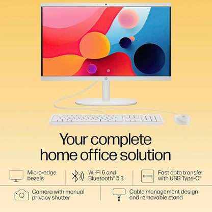 HP HP 22 aio FHD All-in-One Celeron Desktop