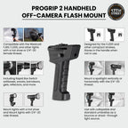 Westcott WES4740 FJ200 Strobe Light ProGrip2 Mount Bundle