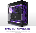 NZXT CC-H61FB-R1 H6 Flow RGB Airflow Mid-Tower Case