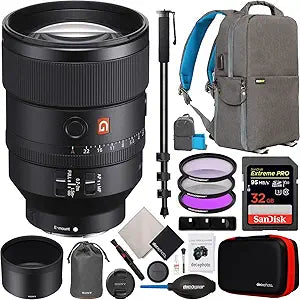 Sony E11SNSEL135F18GM FE 135mm F1.8 GM Lens Bundle