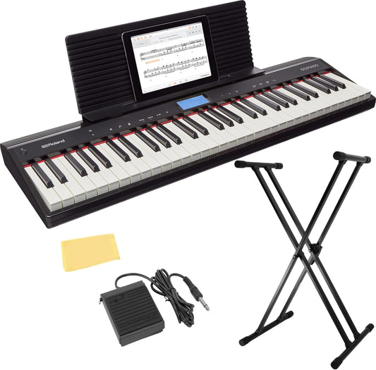 Roland GO:PIANO 61-Key Digital Piano Bundle