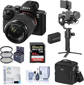 Sony Alpha A7 II 28-70mm Lens with Ronin-SC Gimbal Bundle