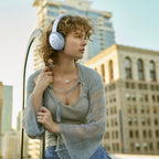 Bose QuietComfort (Renewed) - Noise Cancelling Wireless Headphones - Moonstone Blue