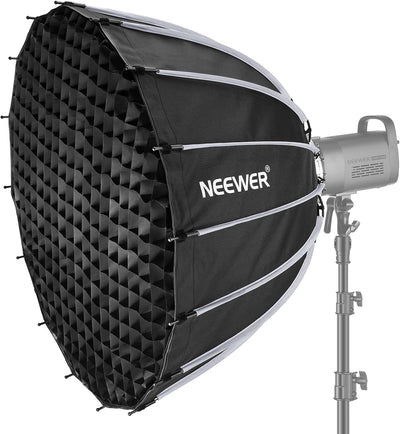 Neewer 10101377 33" Parabolic Softbox Bowens Mount Quick Setup
