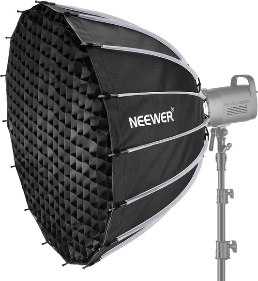 Neewer 10101377 33" Parabolic Softbox Bowens Mount Quick Setup