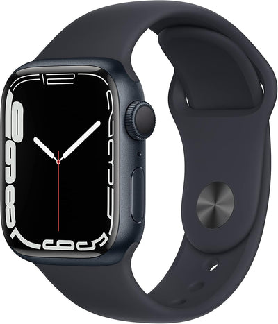 Apple Watch Series 7 - 41mm GPS - Midnight Aluminum - Renewed