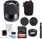Sigma 30mm f/1.4 DC DN Sony E-Mount Lens Bundle