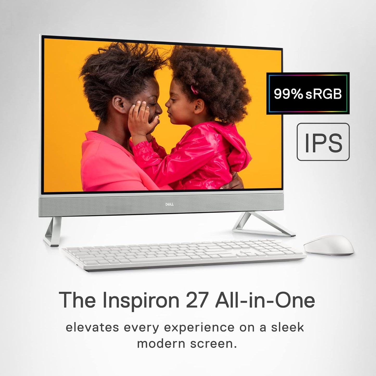 Dell i7710-7560WHT-PUS Inspiron 27" AIO - i7, 32GB, 1TB SSD, MX550