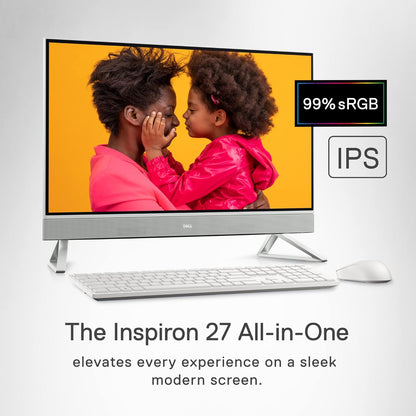 Dell i7710-7560WHT-PUS Inspiron 27" AIO - i7, 32GB, 1TB SSD, MX550