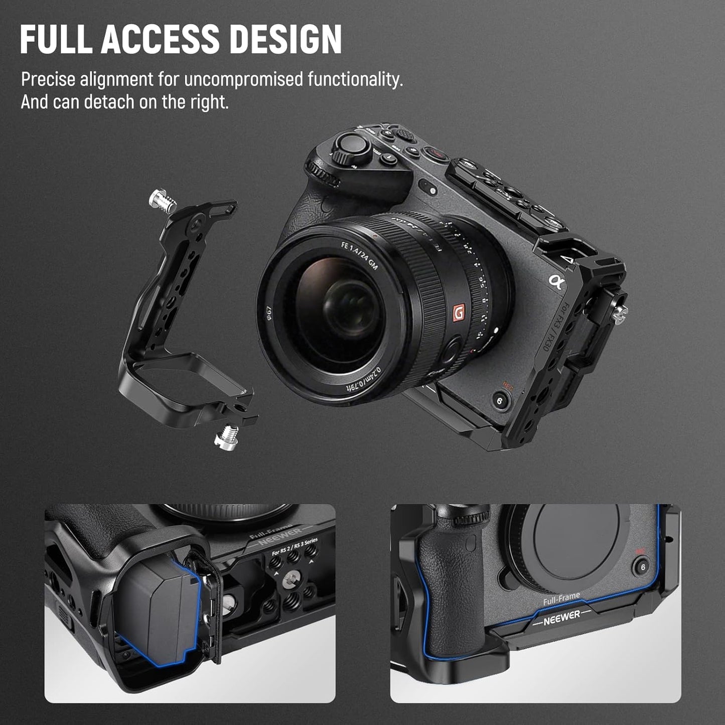 Neewer CA011 FX3 FX30 Camera Cage Rig