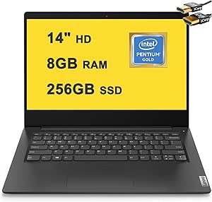 Lenovo Lenovo 14 Laptop Ideapad 3 Pentium Gold 8GB 256GB SSD Win10
