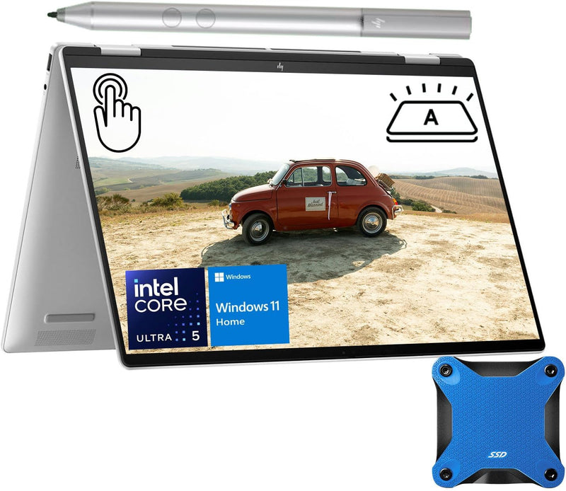 HP TPN-C147 Envy X360 Laptop Intel Ultra 5 FHD+ Touch + SSD — main product image