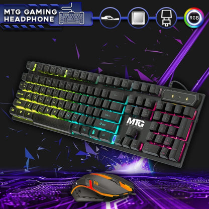 HP Core i5 ProDesk: 16GB, 256GB SSD, 27" Monitor, RGB (Renewed)