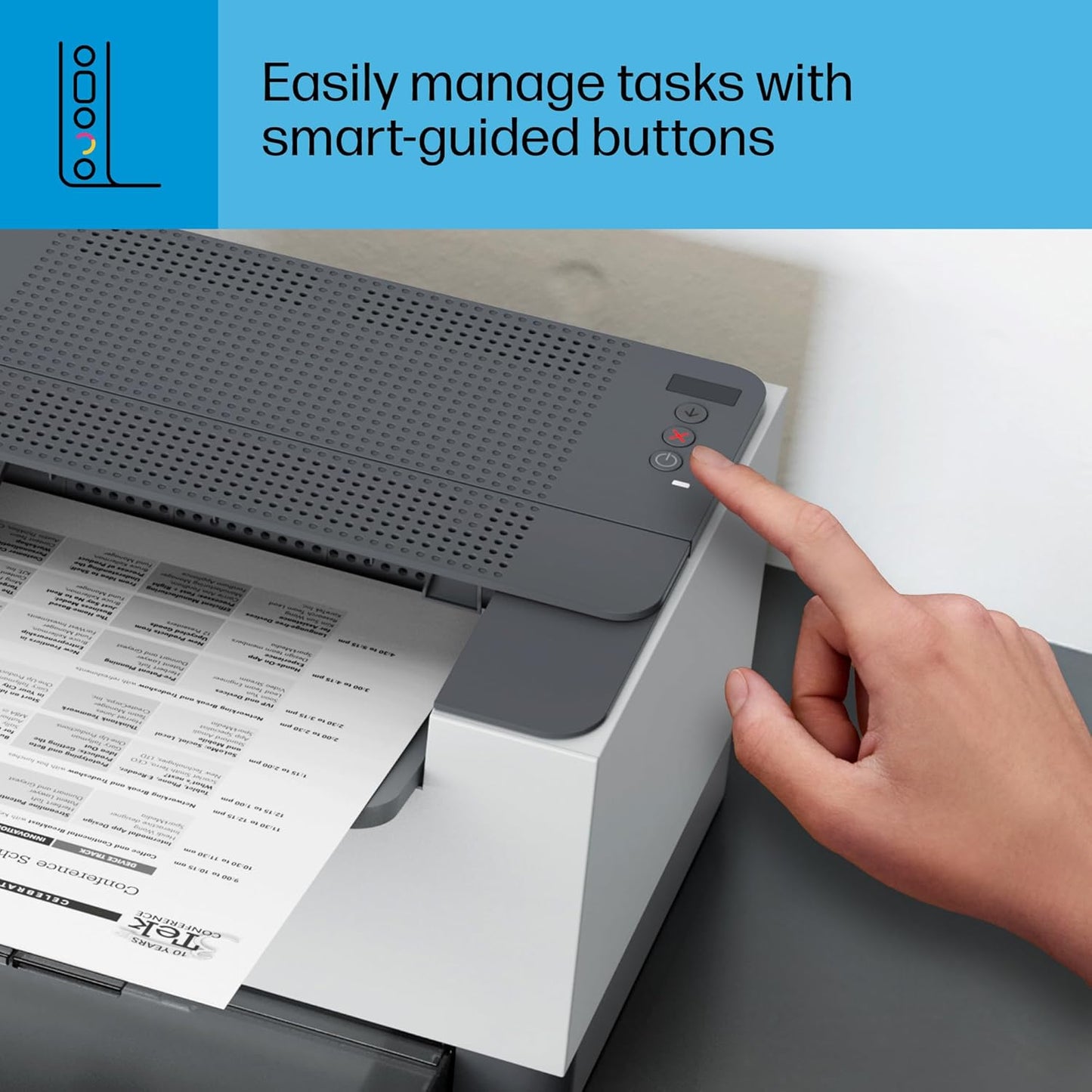 HP 8J9L0F#BGJ LaserJet M209d Duplex Laser Printer