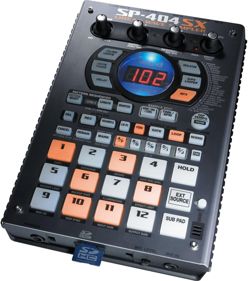 Roland SP-404SX Linear Wave Sampler Portable Sampler — main product image