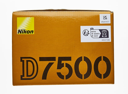 Nikon VBA510AE D7500 DX-Format Digital DSLR Camera Body