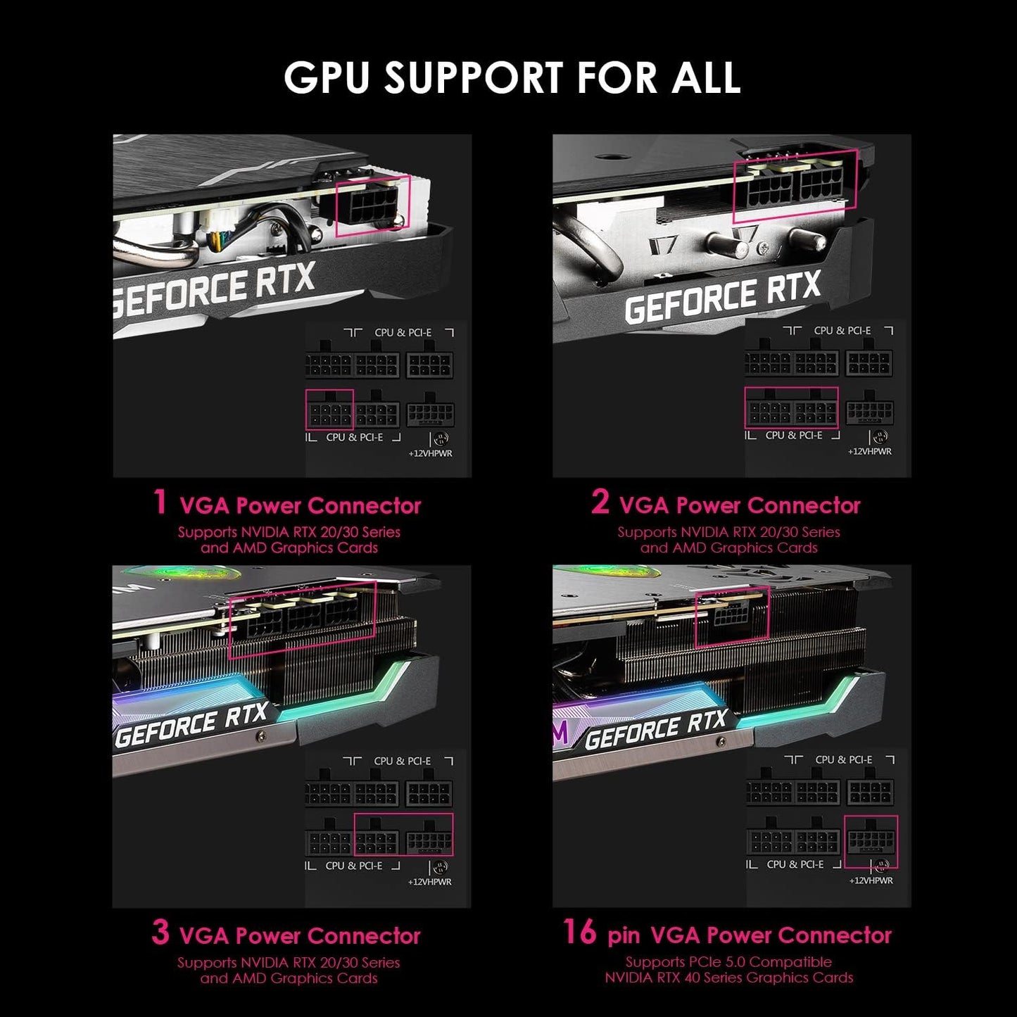 MSI MPGA850GPCIE5 850W 80+ Gold PCIe 5.1 PSU