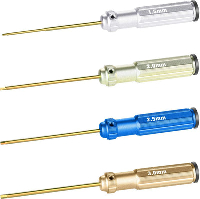 Neewer 99061486 Titanium Nitride Hex Screwdriver Set