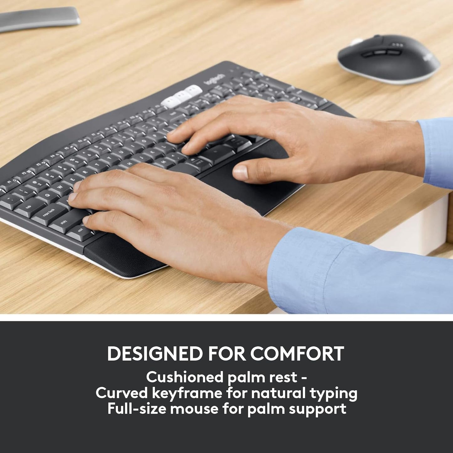 Logitech 920-008219 MK850 Wireless Keyboard and Mouse Combo