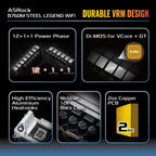 ASRock B760M STEEL LEGEND WIFI DDR5 Motherboard
